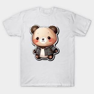 Cute Panda Bear Cartoon Adorable Kawaii Animal T-Shirt